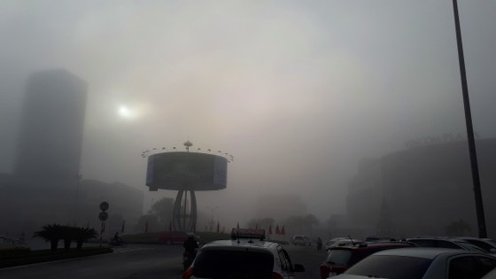 Sương mù phủ kín ở Hà Tĩnh ảnh 2