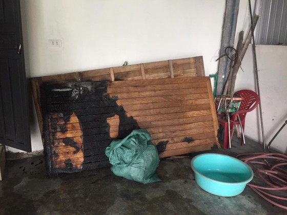 Cháy tại phòng ngủ lúc rạng sáng, 4 người bị bỏng ảnh 3