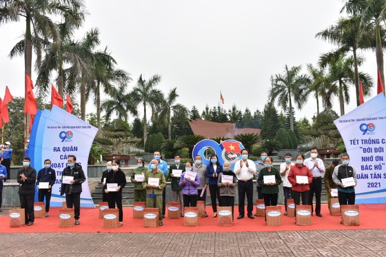 Ra quân Tháng thanh niên và Tết trồng cây “Đời đời nhớ ơn Bác Hồ” ảnh 11