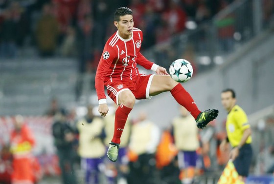 James Rodriguez cần phải nhanh chóng nói được tiếng Đức để hòa nhập với môi trường mới tại Bayern Munich. Ảnh: Getty Images  