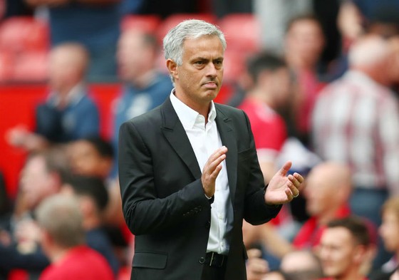 Jose Mourinho khẳng định hài lòng về sự tiến bộ của Man.United. Ảnh: Getty Images  