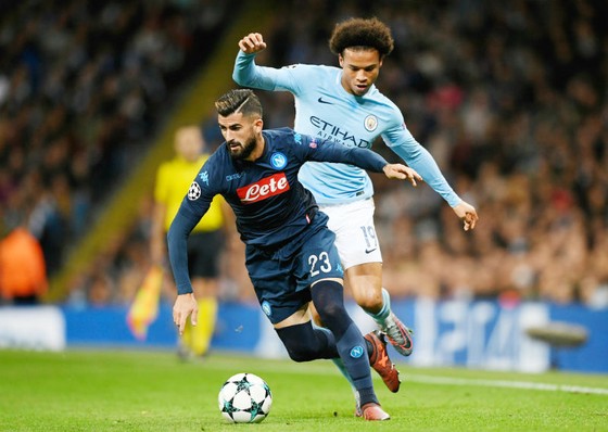 Bảng F: Man.City - Napoli 2-1: Cơn cuồng phong ở Etihad ảnh 1