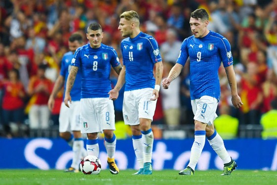 Italia cần thắng Thụy Điển nếu không muốn ngồi nhà xem World Cup lần đầu kể từ năm 1958. Ảnh: Getty Images