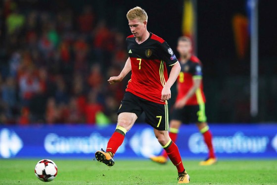 Tiền vệ Kevin de Bruyne là nhân tố rất quan trọng của tuyển Bỉ. Ảnh: Getty Images