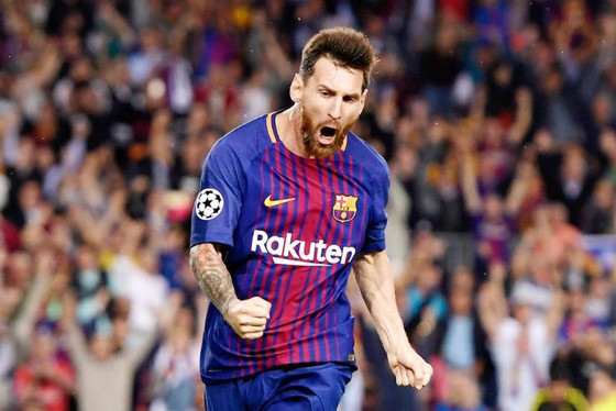 Lionel Messi đã ghi “bàn thắng trọn đời” với Barca. Ảnh: Getty Images   