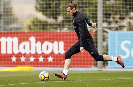 Bale trở lại tập luyện. Ảnh: Getty Images