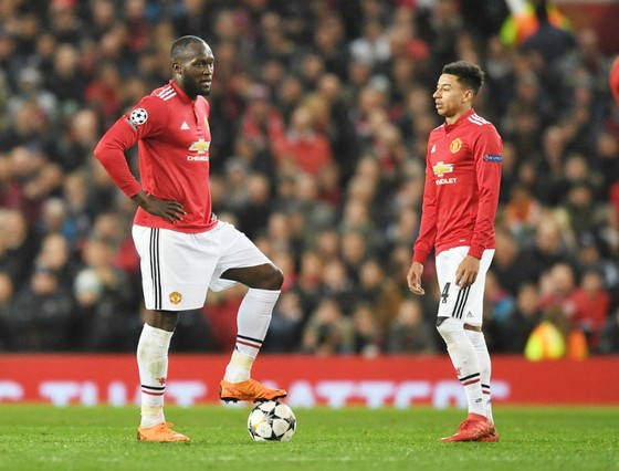 Cầu thủ Man.United thất vọng vì một trận cầu mờ nhạt. Ảnh: Getty Images    