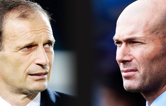 Zidane đang khiến Allegri phải đau đầu trong việc phán đoán hệ thống chiến thuật lẫn yếu tố nhân sự. Ảnh: Getty Images