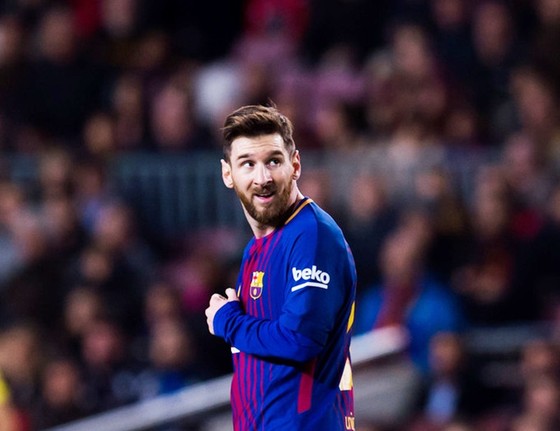 Messi được chọn làm gương cho các cầu thủ trẻ Man.United.Ảnh: Getty Images