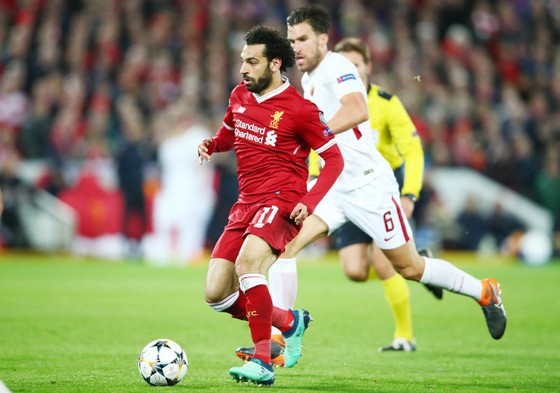 Mohamed Salah cho thấy ngăn cản anh tại thời điểm này là không thể. Ảnh: Getty Images