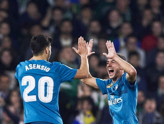 Vazquez và Asensio là “hai con dao” trong tay áo của Zidane. Ảnh: Getty Images