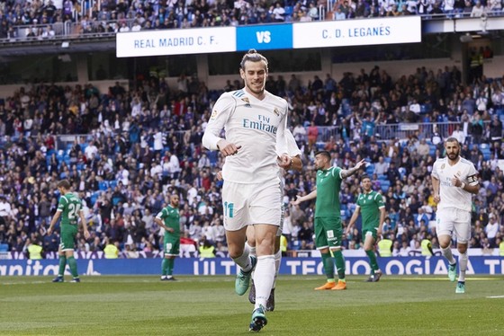 Bale khó đá chính trước Bayern. Ảnh: Getty Images