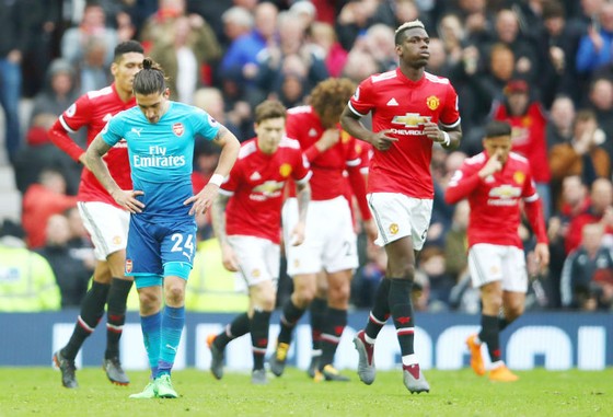 Man.United đã tiến sát những mục tiêu của mùa giải khi khuất phục Arsenal. Ảnh: Getty Images
