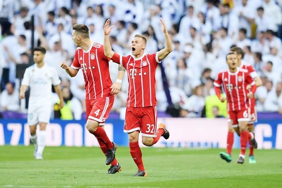 Bayern mở tỉ số trước. Ảnh: Getty Images