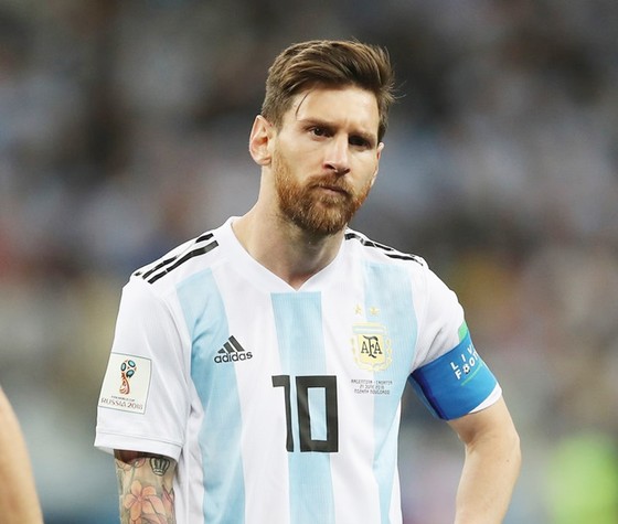 Messi có phải đang cố tình chơi tệ để “đá bay” ghế Sampaoli? Ảnh Getty Images