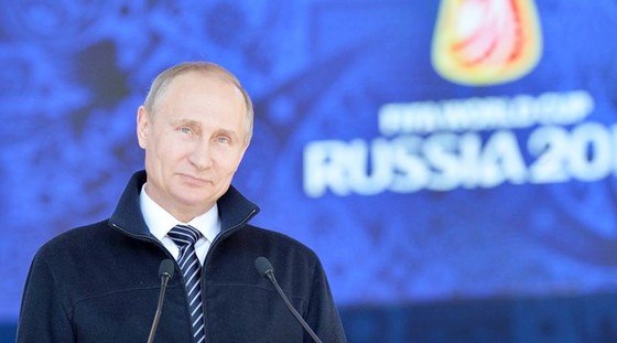Chiến tích của tuyển Nga đã nức lòng Tổng thống Putin. Ảnh: Getty Images  
