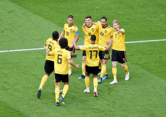 Tuyển Bỉ đã thay đổi lịch sử với hạng 3 World Cup 2018. Ảnh: Getty Images