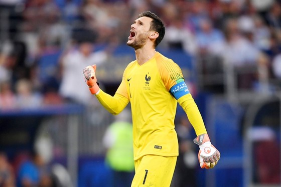 Chiến thắng trước Argentina là bàn đạp đưa Lloris cùng tuyển Pháp đến chức vô địch. Ảnh: Getty Images