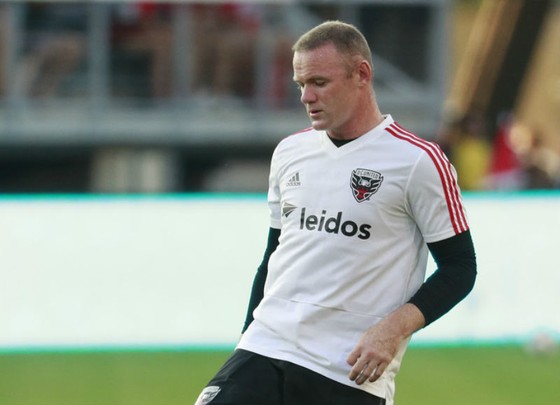 Wayne Rooney cuối cùng cũng có được trận cầu vinh danh. Ảnh: Getty Images  