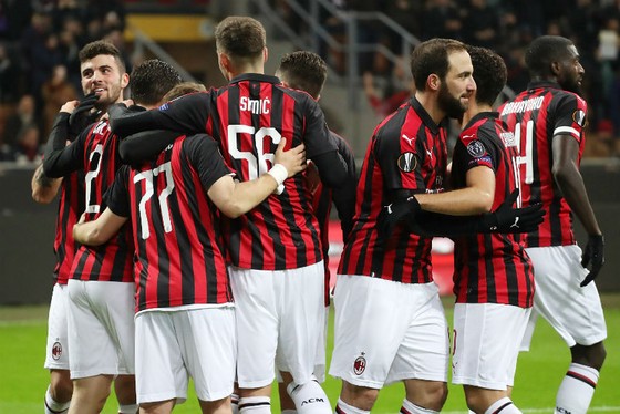 AC Milan đã ghi chiến thắng lớn để tiến sát vòng knock-out. Ảnh: sempremilan.com