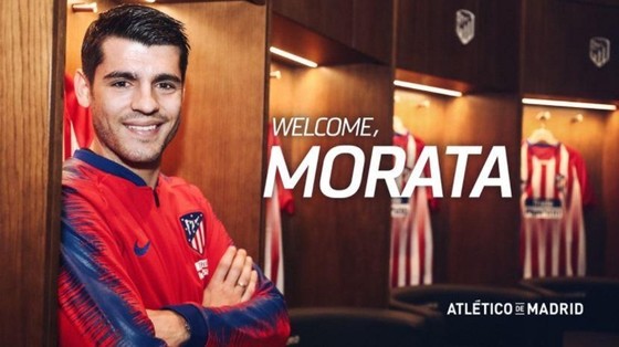 Alvaro Morata đã trở về CLB thời thơ ấu. Ảnh: The Sun