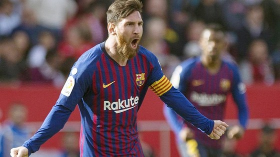 Lionel Messi đã bừng sáng để giúp Barca tiến đi mạnh mẽ trở lại. Ảnh: Getty Images   