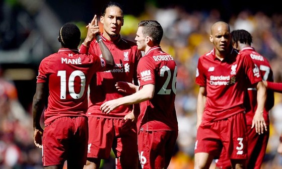 Cầu thủ Liverpool thất vọng sau nỗ lực vô địch bất thành. Ảnh: Getty Images