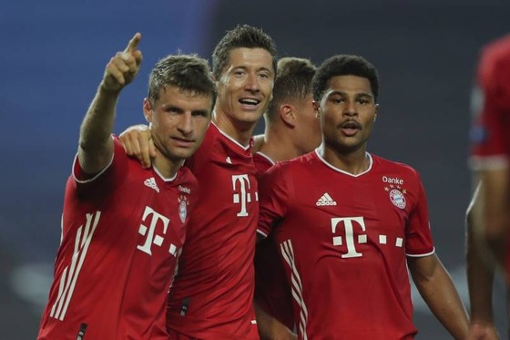 Một Bayern Munich vượt trội xứng đáng vào chung kết. Ảnh: Getty Images