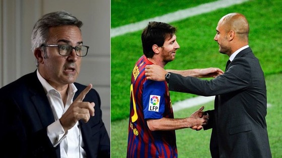 Victor Font muốn tái hợp Lionel Messi và Pep Guardiola tại Barca. 
