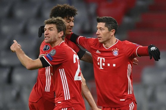 Nhà vô địch Bayern Munich vẫn đang tỏ rõ quá mạnh. Ảnh: Getty Images