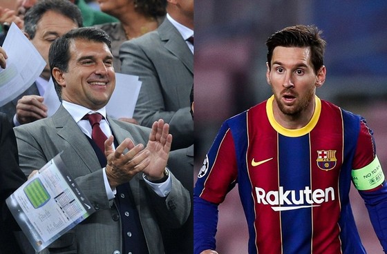 Cựu Chủ tịch Joan Laporta tin sẽ giữ được Lionel Messi khi đắc cử.