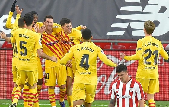 Lionel Messi tỏa sáng trở lại và Barca lập tức chiến thắng. 