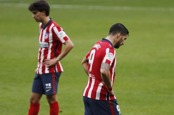 Các ngôi sao tấn công của Atletico Madrid hối tiếc vì sự hoang phí cơ hội.