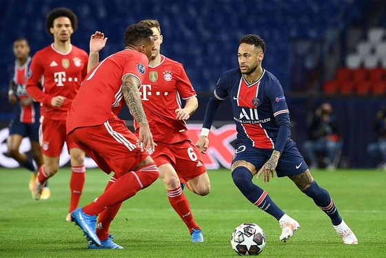 Neymar và Paris SG đã gạt bỏ chướng ngại lớn nhất mang tên Bayern. Ảnh: Getty Images      