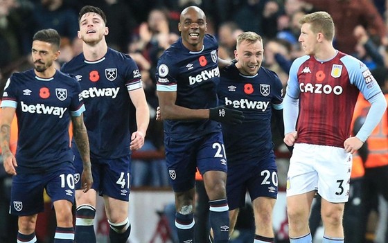 West Ham tiếp tục thể hiện phong độ thăng hoa của mình. Ảnh: Getty Images