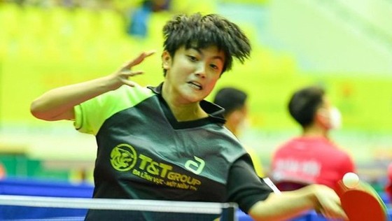 Tay vợt trẻ Trần Mai Ngọc rất chờ đợi sẽ được cơ hội tập huấn để tăng cường chuyên môn chuẩn bị cho SEA Games 31. Ảnh:N.D