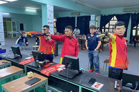 Bắn súng Việt Nam sẽ thi đấu giải tiền SEA Games từ ngày 12-4. Ảnh: MINH CHIẾN 
