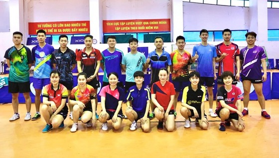 Đội tuyển bóng bàn Việt Nam sẽ đi Hải Dương tập luyện chuẩn bị SEA Games 31. Ảnh: TIẾN HÙNG