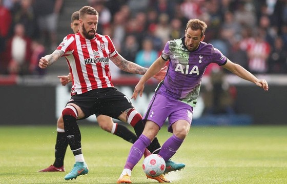 Harry Kane và hàng công Tottenham lại có một trận đấu nhạt nhòa. Ảnh: Getty Images