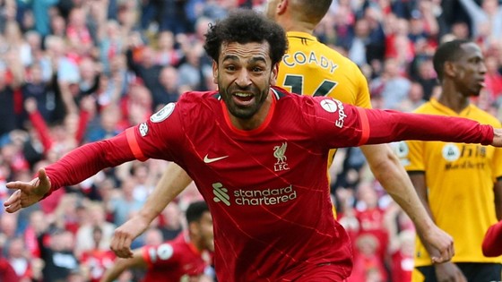 Mohamed Salah chắc chắn là ngôi sao hàng đầu của Liverpool. Ảnh: Getty Images