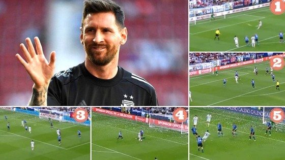 Messi lần đầu ghi 5 bàn cho tuyển Argentina ảnh 1
