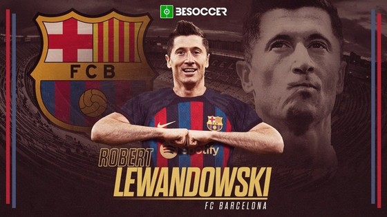 Barcelona cuối cùng cũng đã hoàn thành chiêu mộ Robert Lewandowski.