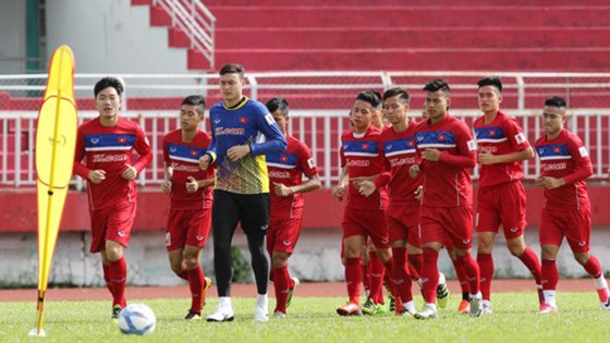 Tuyển Việt Nam đã được tập trung để chuẩn bị tiếp đón đội tuyển Jordan tại vòng loại Asian Cup 2019