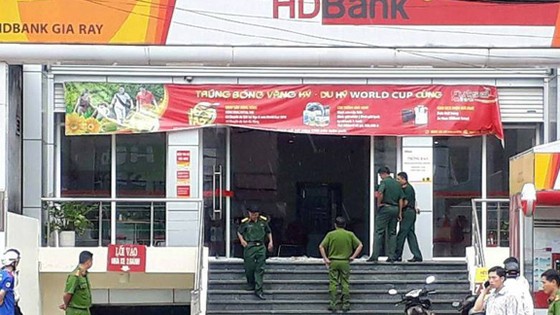 Một ngân hàng ở Đồng Nai bị cướp táo tợn ảnh 2