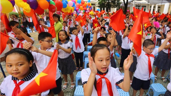 Hơn 22 triệu học sinh, sinh viên cả nước dự lễ khai giảng năm học mới  ảnh 4
