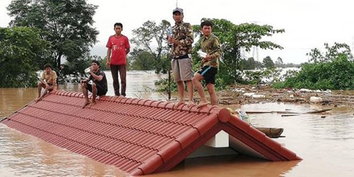 Vỡ đập thủy điện tại Lào, hàng trăm người mất tích ảnh 1