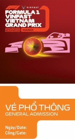 Chiếc vé F1 lấy cảm hứng từ các biểu tượng văn hoá Việt ảnh 1