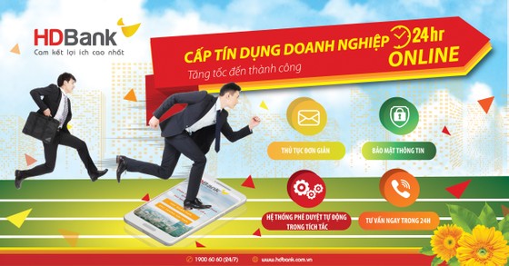 HDBank cấp tín dụng online 24/7 cho doanh nghiệp ảnh 1