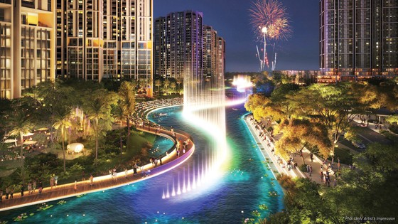 Vịnh tình yêu: Nơi hẹn hò lý tưởng tại downtown mới của TPHCM ảnh 2