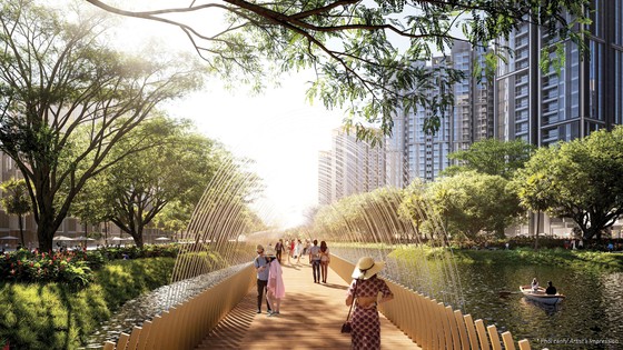 Vịnh tình yêu: Nơi hẹn hò lý tưởng tại downtown mới của TPHCM ảnh 1